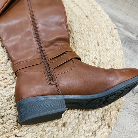 Lower East Side Brown Tall Boots - Picture 14 of 14